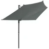 Madison Sonnenschirme-Sun Wave 150 x 270 cm Sonnenschirm - Grey