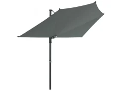 Madison Sonnenschirme-Sun Wave 150 x 270 cm Sonnenschirm - Grey