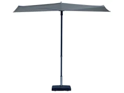 Madison Sonnenschirme^Sun Wave 150 x 270 cm Sonnenschirm - Light grey