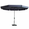 Madison Sonnenschirme^Syros 350 cm Sonnenschirm - Safier blue