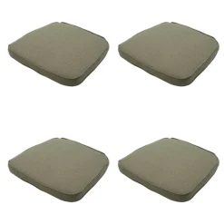 Madison Sitzkissen^Taupe Canvas Eco+ Sitzkissen - 4er-Set
