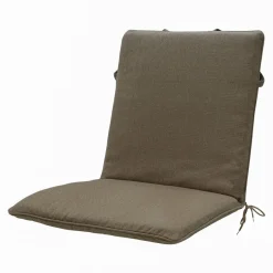 Madison Stuhlkissen-Taupe Canvas Eco+ Stapelbare Stuhlkissen - 4er-Set