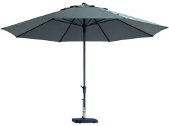 Madison Sonnenschirme^Timor 400 cm Sonnenschirm - Light grey