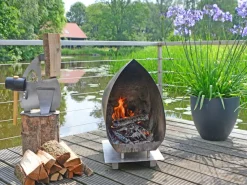Magma Feuerkörbe & Feuerschalen|Feuerkörbe & Feuerschalen^rostfrei stahl Gartenkamin grill-set