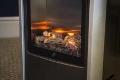 Markenlos Manhattan Living Flame Mobiler Gasofen - 3400 Watt< Gasheizungen|Gasheizungen