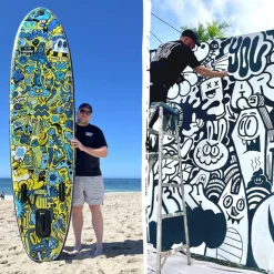 Markenlos Matchu x Wotto Aufblasbares SUP-Board – Limited Edition< Sup Boards