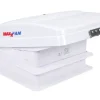Maxxfan Dachluken Ventilatoren|Dachluken-Deluxe Compact 28 x 28 Dachluke mit Ventilator – White