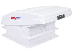Maxxfan Dachluken Ventilatoren|Dachluken-Deluxe Compact 28 x 28 Dachluke mit Ventilator – White