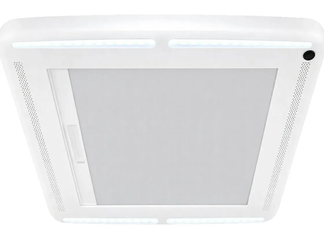 Maxxfan Dachfenster Zubehör^MaxxShade LED Innenrahmen mit Verdunklungsrollo