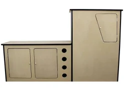 Markenlos Camper Küchenblöcke^MDF Wohnmobil und Wohnwagen Kitchen Block