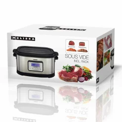 Melissa 16310170 Sous Vide - RVS,Schwarz< Küchenutensilien