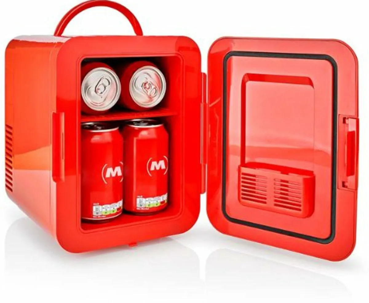 Melissa 16580009 Tragbare Mini-Kühlschrank - Red< Kühlschränke