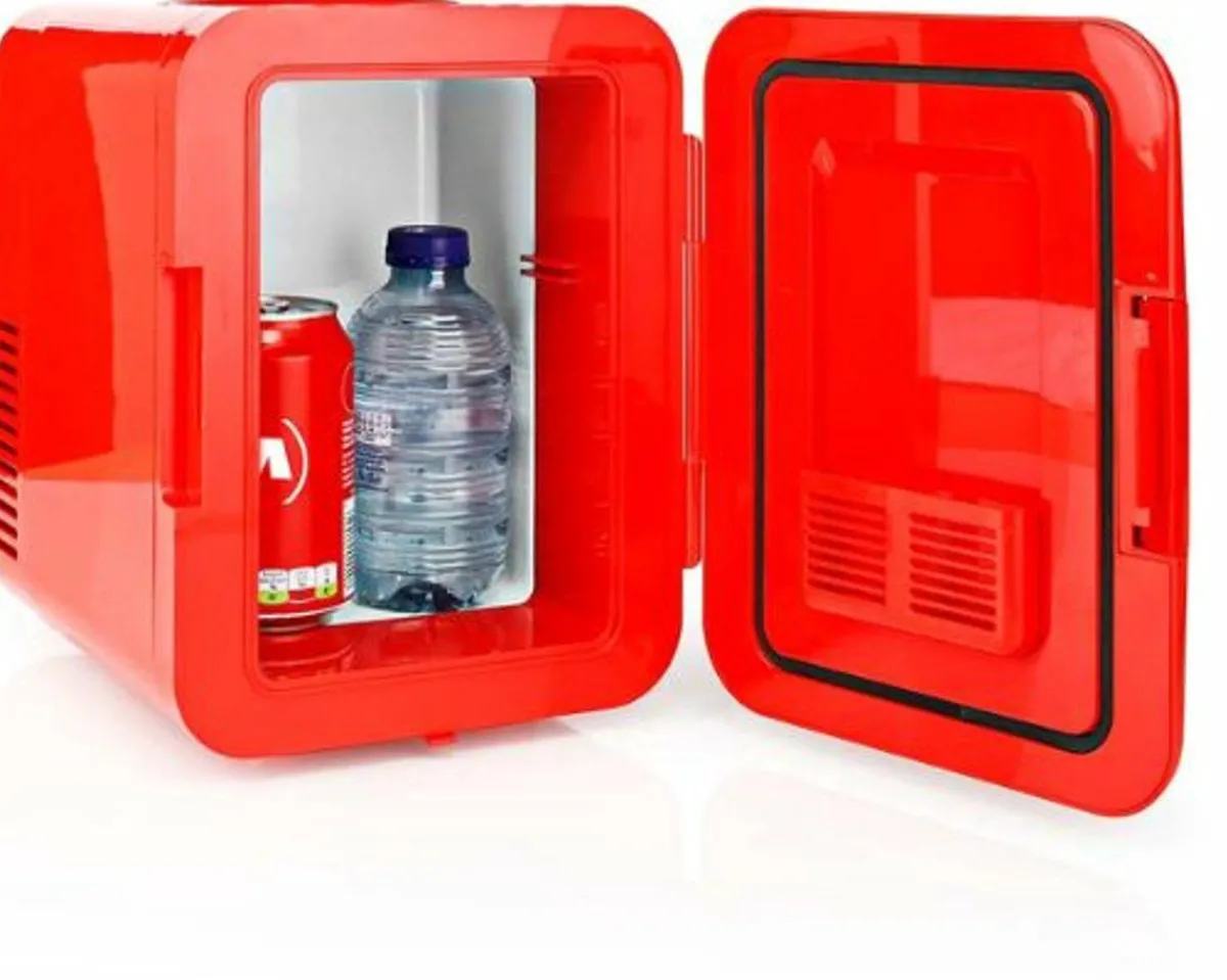 Melissa 16580009 Tragbare Mini-Kühlschrank - Red< Kühlschränke