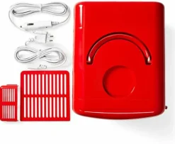 Melissa 16580009 Tragbare Mini-Kühlschrank - Red< Kühlschränke