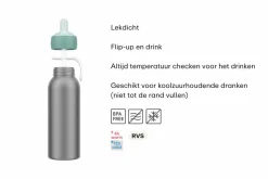 Mepal Thermosflaschen^Campus Flip-up 350 ml Thermoflasche - Cool Mint