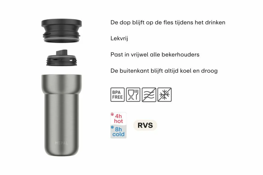 Mepal Thermosflaschen^ellipse 375 ml isolierbecher - nordic sage