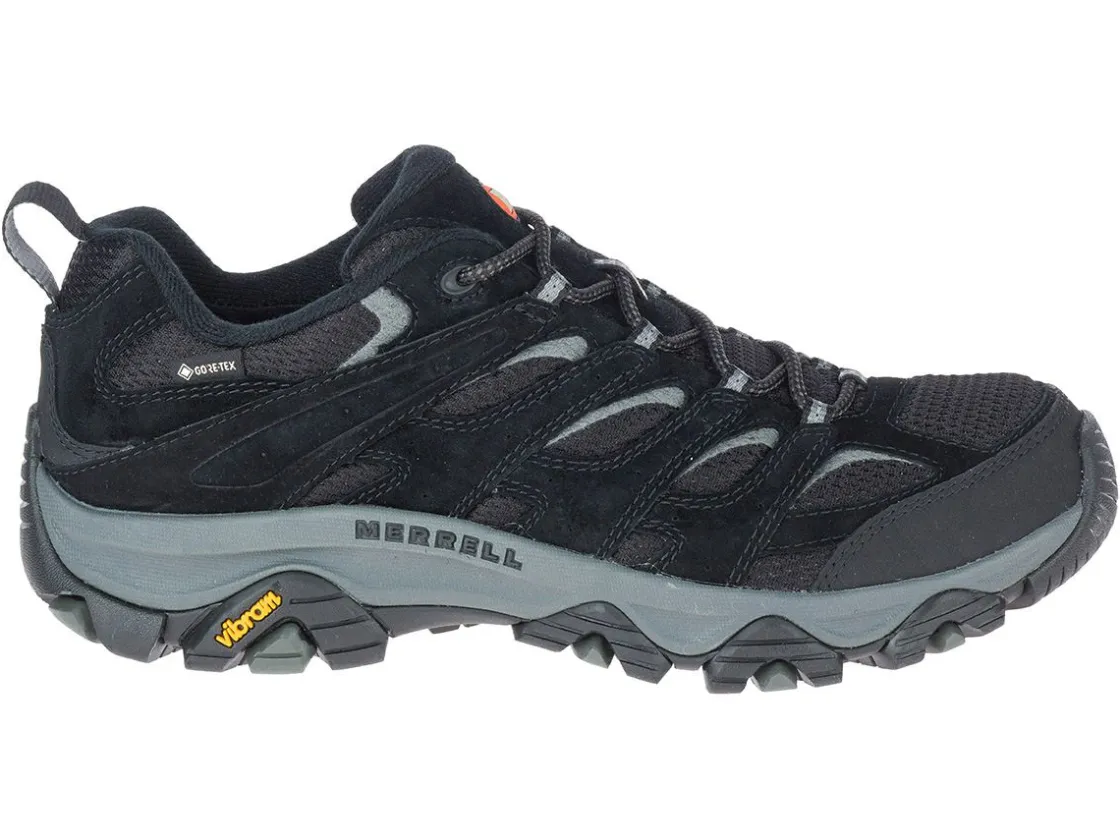 Merrell Wanderschuhe-Moab 3 GTX Black/Grey Herren Wanderschuhe