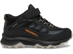 Merrell Moab Speed Mid A/C Black Kinder Wanderschuhe< Wanderschuhe