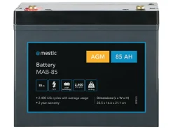 Mestic Fahrzeugbatterien^MAB-85 AGM-Batterie