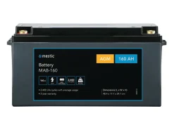 Mestic Fahrzeugbatterien-MAB-160 AGM-Batterie