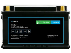 Mestic Fahrzeugbatterien^MLB-100 LN5 smart Lithium-Batterie