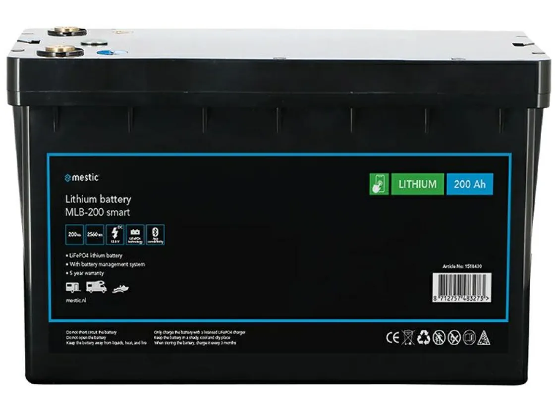 Mestic Fahrzeugbatterien-MLB-200 Smart Lithium-Batterie