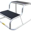 Milenco Trittstufen^Aluminium Rubber Double Step