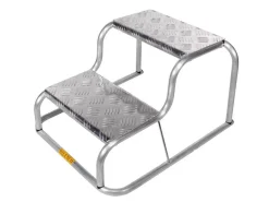 Milenco Trittstufen^Original Aluminium Double Step