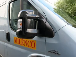 Milenco Wohnwagenspiegel Ersatzteile^Spiegelschutz kurz - Black