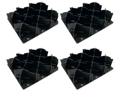 Milenco Stützplatten-Stacka Jacka Pads Set von 4 Unterlegplatten