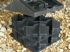 Milenco Stützplatten-Stacka Jacka Pads Set von 4 Unterlegplatten