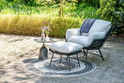 Garden Impressions Mioala Beistelltisch - Diameter 50xH48 cm - carbon black< Gartentische