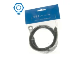 Markenlos Usb Steckdosen 12V-50mm² Batteriekabel flexibel - black 0,5m