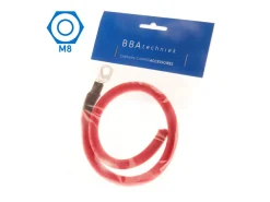 Markenlos Usb Steckdosen 12V^35mm² Batteriekabel flexibel - red 0,5m