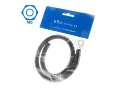 Markenlos Usb Steckdosen 12V^35mm² Batteriekabel flexibel - black 0,5m