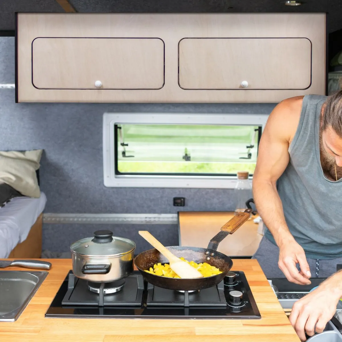 Monstershop Monster Shop DIY 120x35B Camper Van Top Schränke< Wohnmobil Schränke