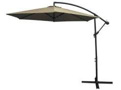 Monstershop 300 freitragender Sonnenschirm - Beige< Sonnenschirme