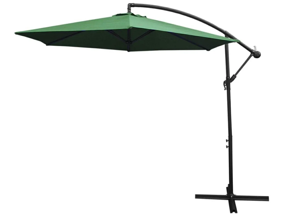 Monstershop Sonnenschirme-300 freitragender Sonnenschirm - Green