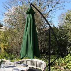 Monstershop Sonnenschirme-300 freitragender Sonnenschirm - Green