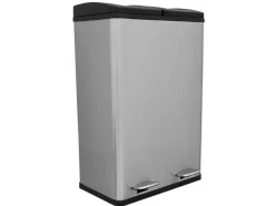 Monstershop Abfalleimer^Doppel Tretmülleimer - 60 Liter