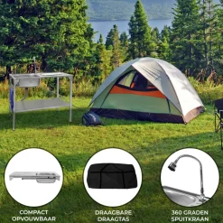 Monstershop Faltbarer Camping-Spültisch< Camper Küchenblöcke|Campingboxen