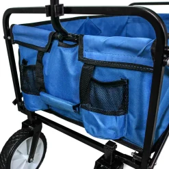 Monstershop Faltbarer Gartenwagen - Blue< Bollerwagen