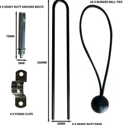 Monstershop large Fahrradzelt< Gerätezelte