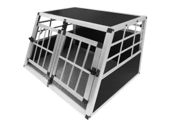Monstershop Zwinger & Transport^Medium 2-türiger Aluminium-Hundekorb