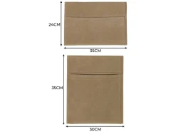 Monstershop Wohnmobil Innenverkleidung^Wohnmobilstoff mit Taschen - Beige