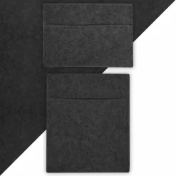 Monstershop Wohnmobil Innenverkleidung-Wohnmobilstoff mit Taschen - Anthracite