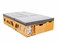 Markenlos Moonbox 119 cm Modify Natur Van Campingbox mit Tisch< Campingboxen