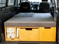 Markenlos Moonbox 119 cm Modify Natur Van Campingbox mit Tisch< Campingboxen