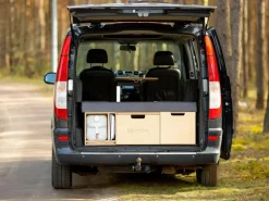 Markenlos Campingboxen-Moonbox 124 cm Modify Special Van Campingbox mit Tisch
