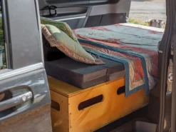 Markenlos Moonbox 124cm Natur Van Campingbox mit Tisch< Campingboxen